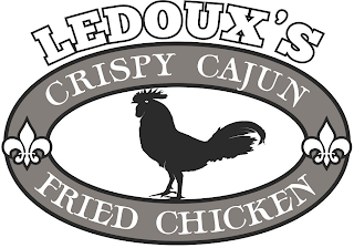 LEDOUX'S CRISPY CAJUN FRIED CHICKEN logo
