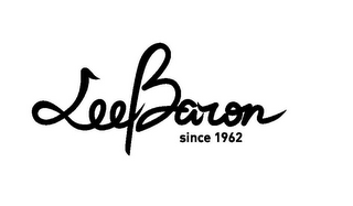 LEE BARON SINCE 1962 logo