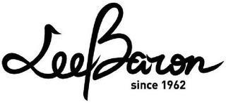 LEE BARON SINCE 1962 logo