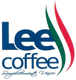 LEE COFFEE SEMPLICEMENTE UNICO logo
