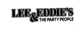 LEE & EDDIE'S THE PARTY PEOPLE logo