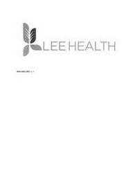 LEE HEALTH logo