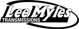 LEE MYLES TRANSMISSIONS logo
