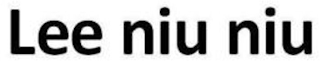 LEE NIU NIU logo