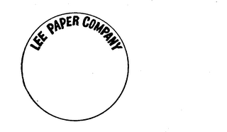 LEE PAPER COMPANY logo