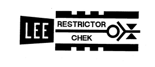 LEE RESTRICTOR CHEK logo