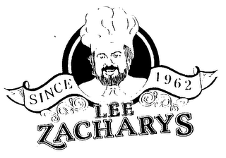 LEE ZACHARYS SINCE 1962 logo