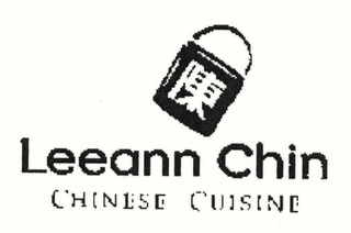 LEEANN CHIN CHINESE CUISINE logo