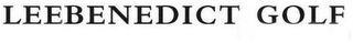 LEEBENEDICT GOLF logo