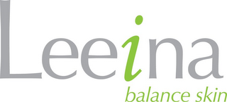 LEEINA BALANCE SKIN logo