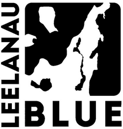 LEELANAU BLUE logo