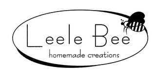 LEELE BEE HOMEMADE CREATIONS logo