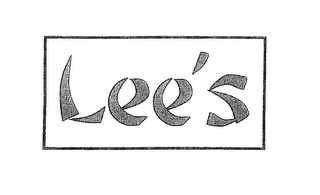 LEE'S logo