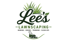 LEE'S LAWNSCAPINGMOWING-EDGING-TRIMMING-CLEANUPS logo