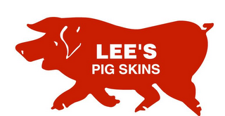 LEE'S PIG SKINS logo