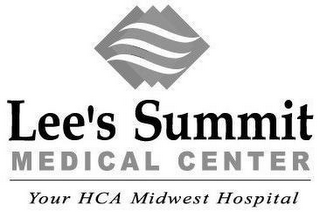 LEE'S SUMMIT MEDICAL CENTER YOUR HCA MIDWEST HOSPITAL logo