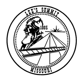 LEE'S SUMMIT MISSOURI 1865 logo
