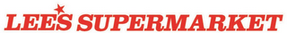 LEE'S SUPERMARKET logo