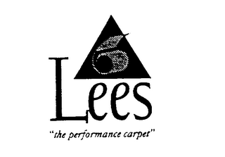 LEES "THE PERFORMANCE CARPET" logo