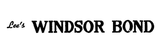 LEE'S WINDSOR BONE logo