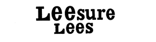 LEESURE LEES logo