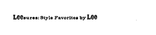 LEESURES: STYLE FAVORITES BY LEE logo