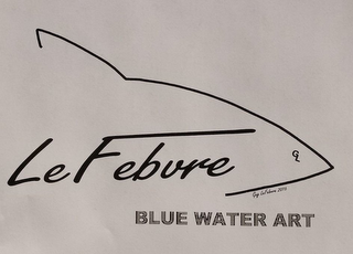 LEFEBVRE GL GUY LEFEBVRE 2016 BLUE WATER ART logo