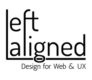 LEFT ALIGNED DESIGN FOR WEB AND UX logo