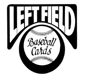LEFT FIELD BASEBALL CARDS logo