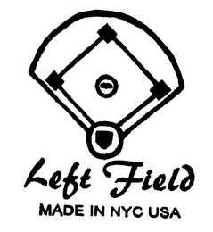 LEFT FIELD MADE IN NYC USA logo
