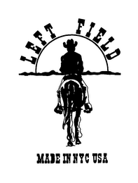 LEFT FIELD MADE IN NYC USA logo