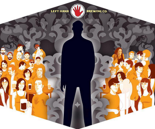 LEFT HAND BREWING CO. · LEFT HAND BREWING COMPANY LONGMONT, COLORADO STRANGER AMERICAN PALE ALE 12 FL.OZ. logo