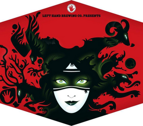 LEFT HAND BREWING COMPANY · LONGMONT, COLORADO · LEFT HAND BREWING CO. PRESENTS logo