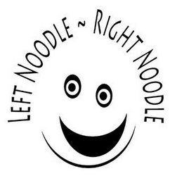 LEFT NOODLE RIGHT NOODLE logo