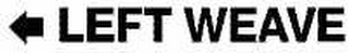 LEFT WEAVE logo