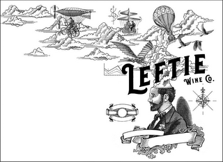 LEFTIE WINE CO. logo