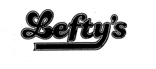 LEFTY'S logo