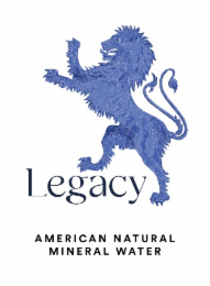 LEGACY AMERICAN NATURAL MINERAL WATER logo