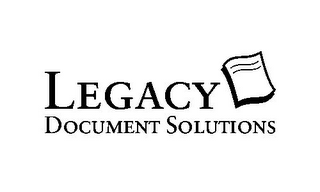LEGACY DOCUMENT SOLUTIONS logo