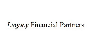 LEGACY FINANCIAL PARTNERS logo