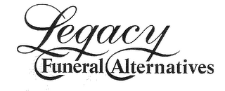 LEGACY FUNERAL ALTERNATIVES logo