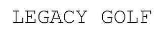 LEGACY GOLF logo