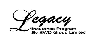 LEGACY INSURANCE PROGRAM BY BWD GROUP LIMITED logo