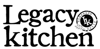 LEGACY KITCHEN HOMEMADE LK DAILY logo