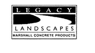 LEGACY LANDSCAPES MARSHALL CONCRETE PRODUCTS logo