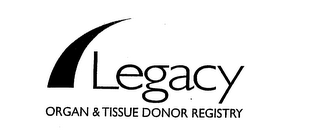 LEGACY ORGAN & TISSUE DONOR REGISTRY logo