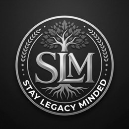 LEGACY STAY MINDED SLM logo