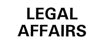 LEGAL AFFAIRS logo