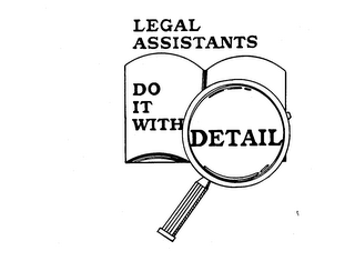 LEGAL ASSISTANTS DO IT WITH DETAIL logo