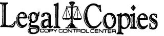 LEGAL COPIES COPY CONTROL CENTER logo